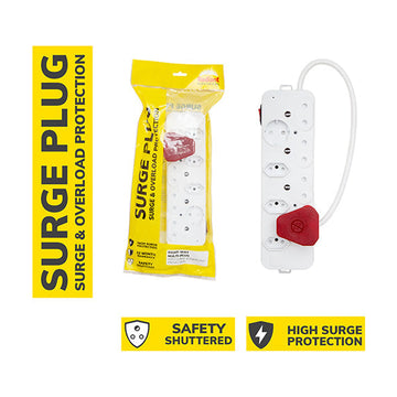 Radiant Surge Multi-Plug 8 Way with Surge & Overload Protection - image 01