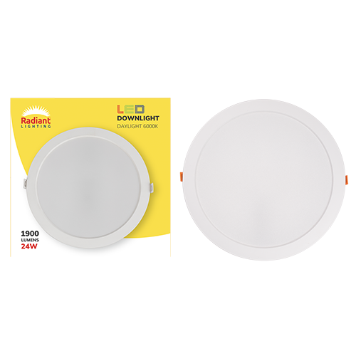 Radiant Downlight White LED 24w 6000K in Electrical & Lighting,Lighting,Interior Lighting