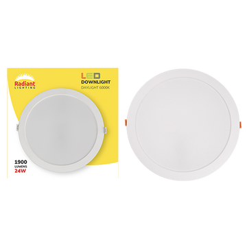 Radiant Downlight White LED 24w 6000K in Electrical & Lighting,Lighting,Interior Lighting