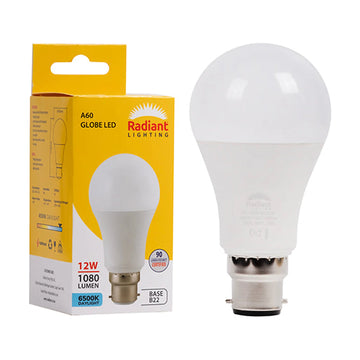 Radiant A60 12w LED B22 6500K 105lm - image 01