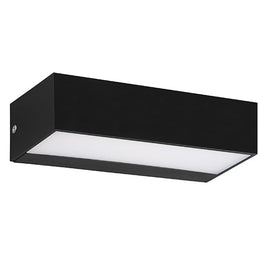 Radiant Wall Light Onyx Outdoor Black LED 2x4.5W in Electrical & Lighting,Lighting,Exterior Lighting