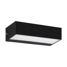 Radiant Wall Light Onyx Outdoor Black LED 2x4.5W - image 01