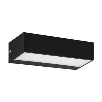 Radiant Wall Light Onyx Outdoor Black LED 2x4.5W - image 01