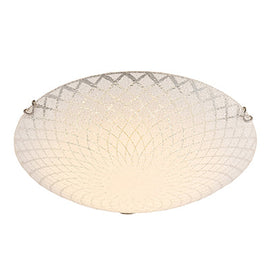 Radiant Line Pattern Ceiling Light Chrome E27 3x40w in Electrical & Lighting,Lighting,Interior Lighting