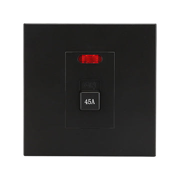 Horizon Modern 45A DP ISO with P/Light Black in Electrical & Lighting,Electrical Accessories,Switch & Plug Sockets