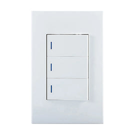 Horizon Modern 3L2W Switch White - image 01