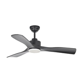 Radiant Rift Ceiling Fan 3 Blades Matt Black 30W - image 01
