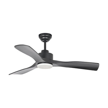 Radiant Rift Ceiling Fan 3 Blades Matt Black 30W - image 01