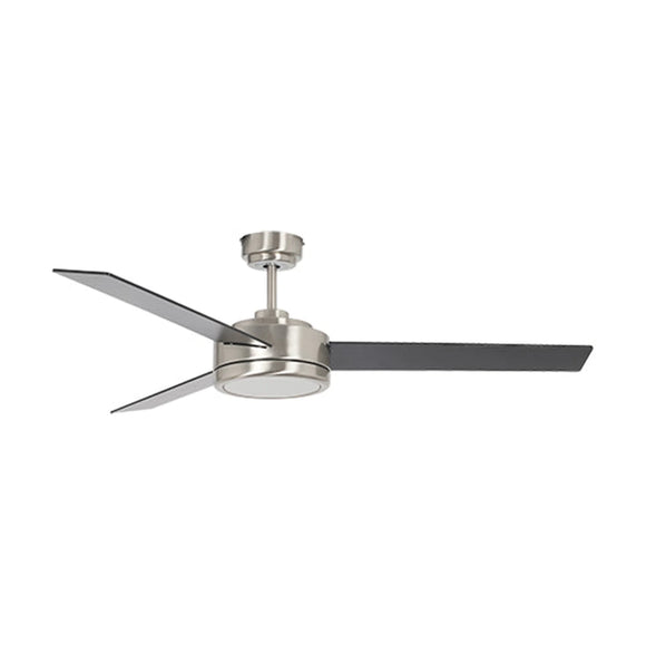 Radiant Rove Ceiling Fan 3 Blades Brushed Nickel Black&White 30W - image 01
