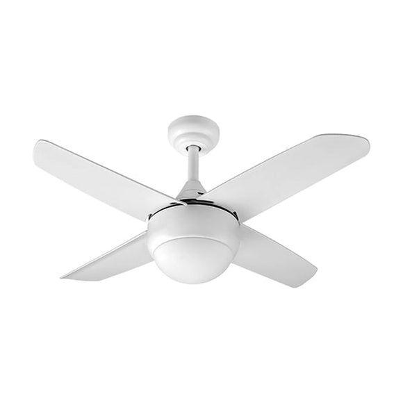 Radiant Rush Ceiling Fan 4 Blades Pull Switch Matt White 50W - image 01