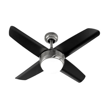 Radiant Rush Ceiling Fan 4 Blades Pull Switch Matt Black 50W AC - image 01