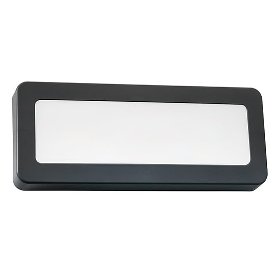 Radiant Wall Light Outdoor Square Black LED 5W in Electrical & Lighting,Lighting,Exterior Lighting