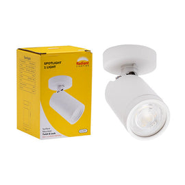 Radiant Spotlight 1LT Surface Mount Twist & Lock White - image 01
