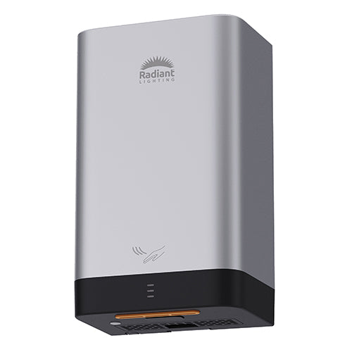 Radiant Hand Dryer Silver Plug In Motor Power 400w