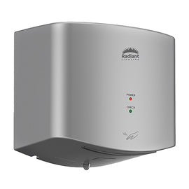 Radiant Hand Dryer Silver High Speed Motor Power 550w