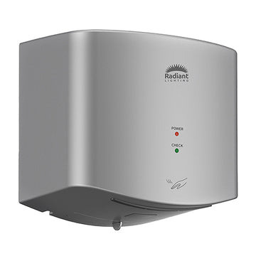 Radiant Hand Dryer Silver High Speed Motor Power 550w