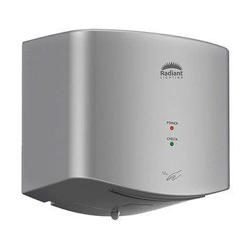 Radiant Hand Dryer Silver High Speed Motor Power 550w - image 01