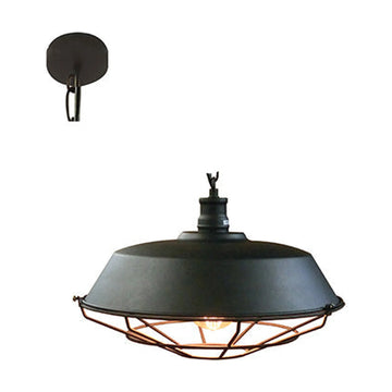 Radiant Pendant Grid 360mm Black E27 1x60w - image 01
