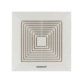 Radiant Extractor Fan Square Ceiling 270mm White 30W in Electrical & Lighting,Lighting,Extractor Fans