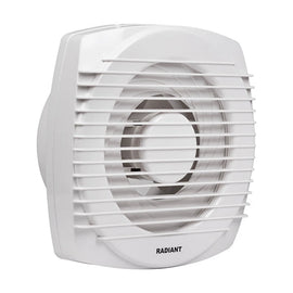 Radiant Extractor Fan Square Window Fan 250mm White 23W - image 01