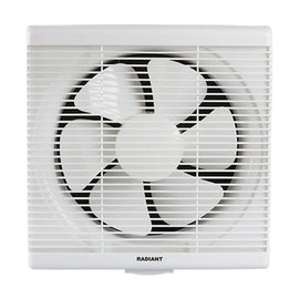 Radiant Extractor Fan Square Wall-Louvre Fan White 36W - image 01