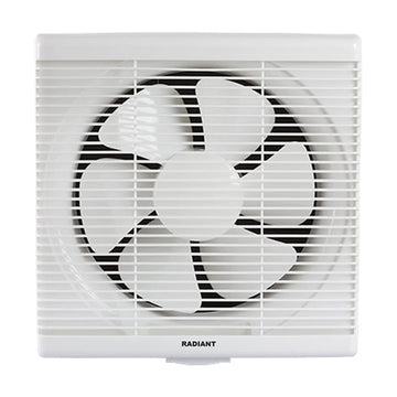 Radiant Extractor Fan Square Wall-Louvre Fan White 36W - image 01