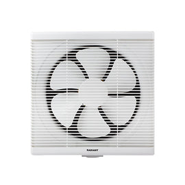Radiant Extractor Fan Square Wall-Louvre Fan White 48W in Electrical & Lighting,Lighting,Extractor Fans