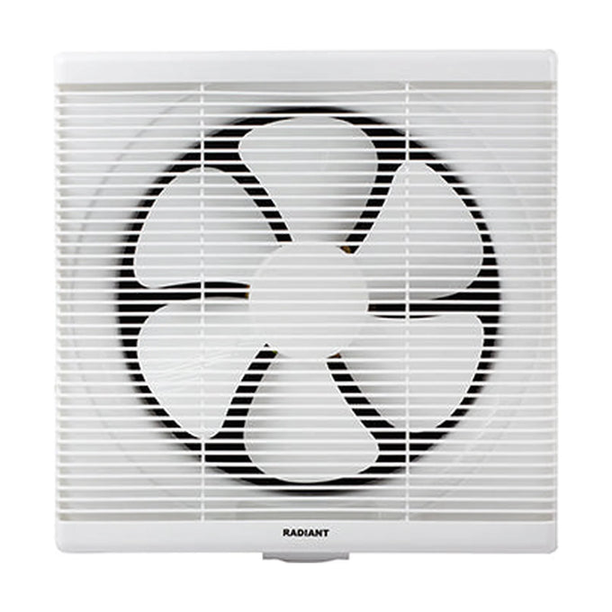 Radiant Extractor Fan Square Wall-Louvre Fan White 48W - image 01