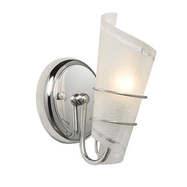 Radiant Wall Light Scroll Chrome E14 1x60w in Electrical & Lighting,Lighting,Interior Lighting
