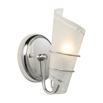 Radiant Wall Light Scroll Chrome E14 1x60w - image 01