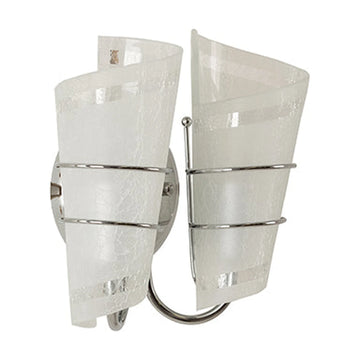 Radiant Wall Light Scroll Chrome E14 2x60w - image 01
