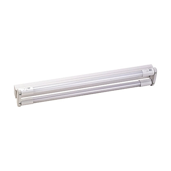 Radiant 2Ft Open Channel Fitting Wired For LED T8 2X9W 620mm - image 01