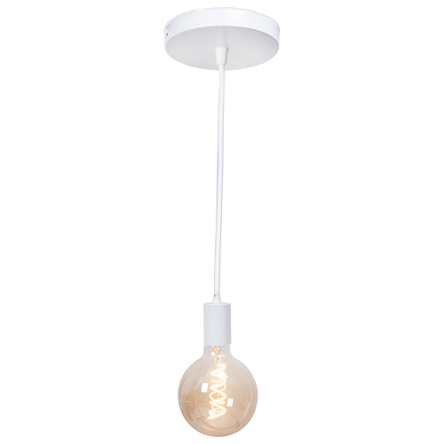 Radiant Cup & Cord for JC300/JC301 White in Electrical & Lighting,Lighting,Interior Lighting