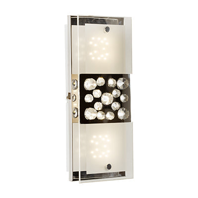 Radiant Wall Light Crystal Chrome LED 11w 4000K in Electrical & Lighting,Lighting,Interior Lighting