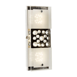Radiant Wall Light Crystal Chrome LED 11w 4000K in Electrical & Lighting,Lighting,Interior Lighting