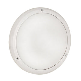 Radiant Bulkhead Eco White Opal E27 1x15W in Electrical & Lighting_Interior Lighting
