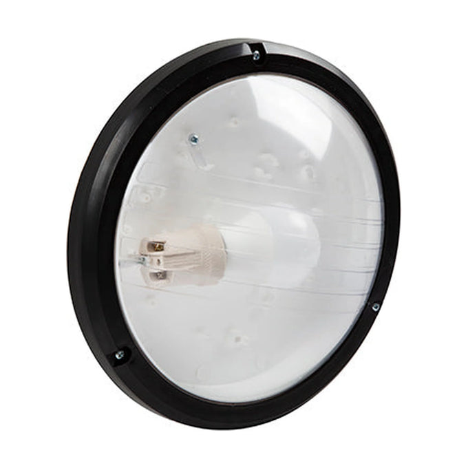 Radiant Bulkhead Eco Black Clear E27 1x15W - image 01