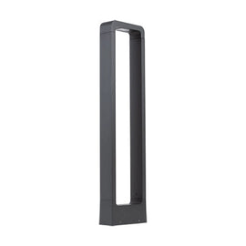 Radiant Bollard Aluminium Dark Grey LED 1x7w - image 01