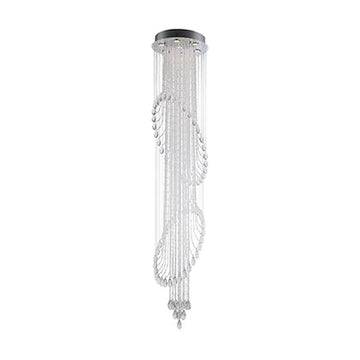 Radiant 7LT Ring Chandelier Crystal Chrome GU10 7x50W - image 01