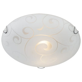 Radiant Stem Ceiling Light Chrome E27 2x60w in Electrical & Lighting,Lighting,Interior Lighting