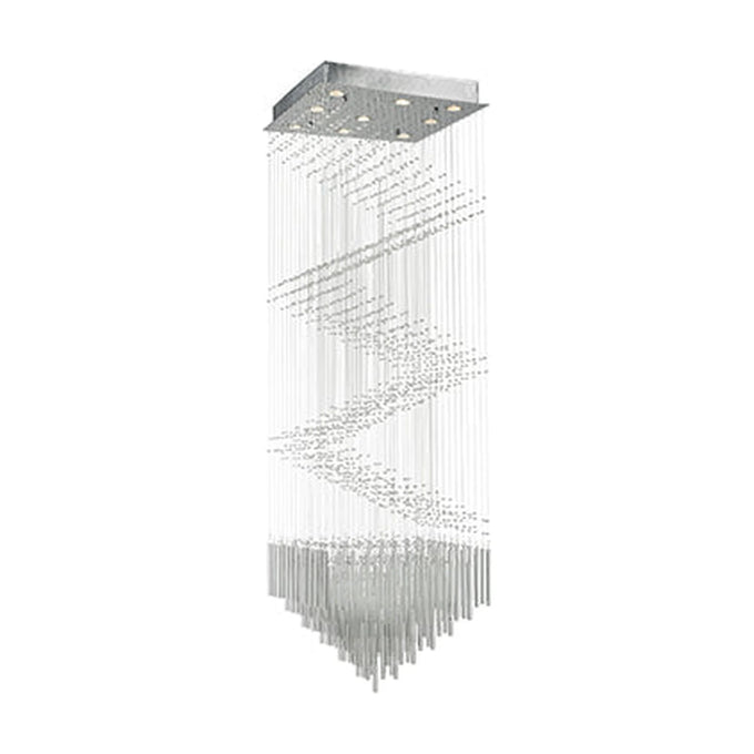 Radiant 9LT Chandelier Crystal Chrome GU10 9x50W - image 01