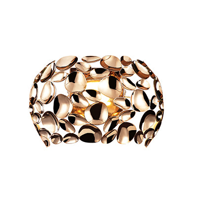 Radiant Wall Light Rose Gold E14 2x40w