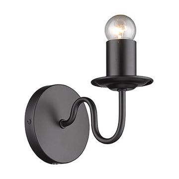 Radiant Wall Light Up Facing Black 1xE27 - image 01