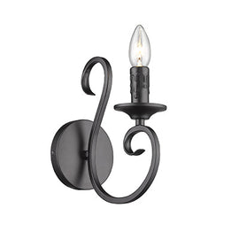 Radiant Wall Light Up Facing Black E14 1x40w in Electrical & Lighting,Lighting,Interior Lighting