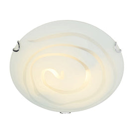 Radiant Circline Ceiling Light Chrome E27 3x60w in Electrical & Lighting,Lighting,Interior Lighting