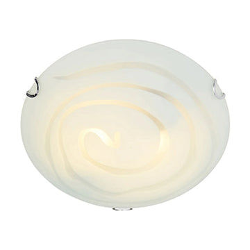 Radiant Circline Ceiling Light Chrome E27 3x60w - image 01