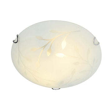 Radiant Leaf Ceiling Light Chrome E27 3x60w in Electrical & Lighting,Lighting,Interior Lighting