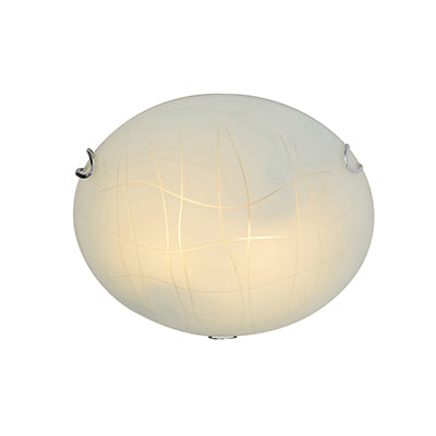 Radiant Line Pattern Ceiling Light Chrome E27 3x60w in Electrical & Lighting,Lighting,Interior Lighting