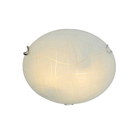 Radiant Line Pattern Ceiling Light Chrome E27 3x60w in Electrical & Lighting,Lighting,Interior Lighting