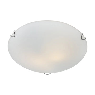 Radiant Frost Ceiling Light Chrome E27 2x60w - image 01